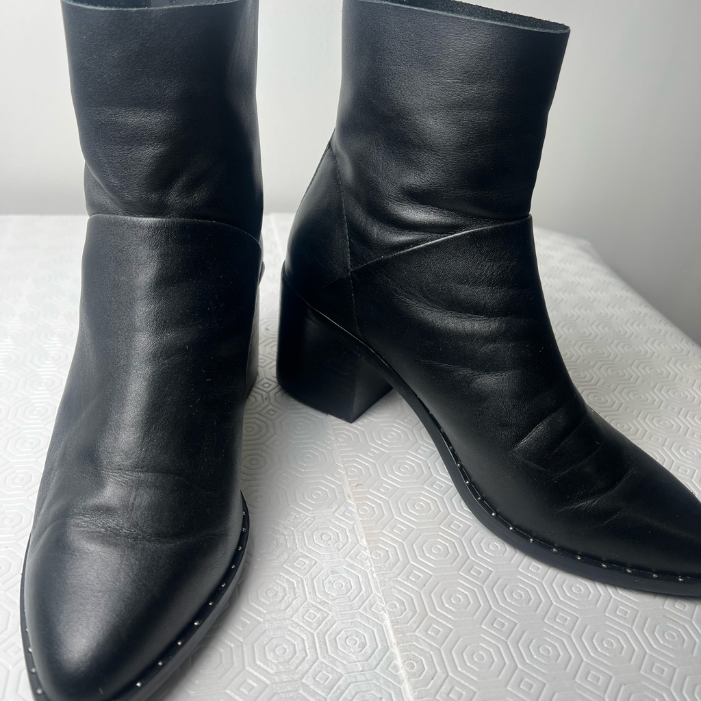 Treasure & Bond Farrah Studded Leather Boots